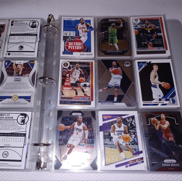 NBA Basketball Cards Binder π NBA Basketball Trading Cards Collection Lot π₯ - Picture 4 of 11